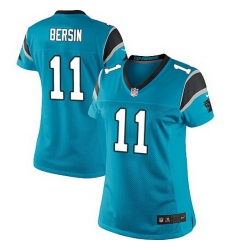 Nike Panthers #11 Brenton Bersin Blue Team Color Women Stitched NFL Jersey Nike Panthers #11 Brenton Bersin Blue Team Color Women Stitched NFL Jersey