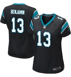 Nike Panthers #13 Kelvin Benjamin Black Team Color Women Stitched NFL Jersey Nike Panthers #13 Kelvin Benjamin Black Team Color Women Stitched NFL Jersey
