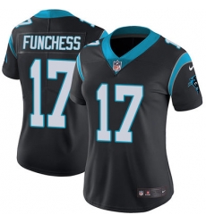 Nike Panthers #17 Devin Funchess Black Team Color Womens Stitched NFL Vapor Untouchable Limited Jersey Nike Panthers #17 Devin Funchess Black Team Color Womens Stitched NFL Vapor Untouchable Limited Jersey