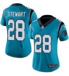 Nike Panthers #28 Jonathan Stewart Blue Alternate Womens Stitched NFL Vapor Untouchable Limited Jersey Nike Panthers #28 Jonathan Stewart Blue Alternate Womens Stitched NFL Vapor Untouchable Limited Jersey