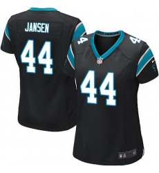 Nike Panthers #44 J.J. Jansen Black Team Color Women Stitched NFL Jersey Nike Panthers #44 J.J. Jansen Black Team Color Women Stitched NFL Jersey