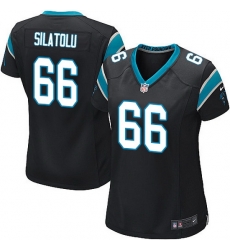 Nike Panthers #66 Amini Silatolu Black Team Color Women Stitched NFL Jersey Nike Panthers #66 Amini Silatolu Black Team Color Women Stitched NFL Jersey