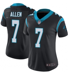 Women Panthers 7 Kyle Allen Black Team Color Stitched Football Vapor Untouchable Limited Jersey Women Panthers 7 Kyle Allen Black Team Color Stitched Football Vapor Untouchable Limited Jersey