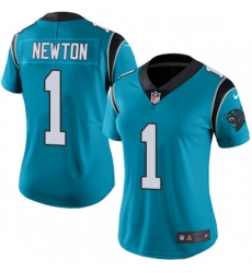 Womens Nike Carolina Panthers 1 Cam Newton Blue Alternate Vapor Untouchable Limited Player NFL Jersey Womens Nike Carolina Panthers 1 Cam Newton Blue Alternate Vapor Untouchable Limited Player NFL Jersey