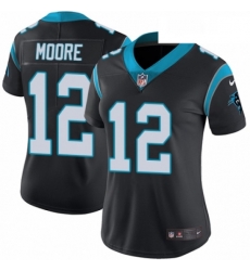 Womens Nike Carolina Panthers 12 DJ Moore Black Team Color Vapor Untouchable Limited Player NFL Jersey Womens Nike Carolina Panthers 12 DJ Moore Black Team Color Vapor Untouchable Limited Player NFL Jersey