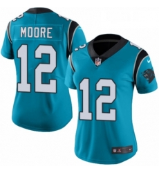 Womens Nike Carolina Panthers 12 DJ Moore Blue Alternate Vapor Untouchable Elite Player NFL Jersey Womens Nike Carolina Panthers 12 DJ Moore Blue Alternate Vapor Untouchable Elite Player NFL Jersey