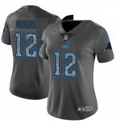 Womens Nike Carolina Panthers 12 DJ Moore Gray Static Vapor Untouchable Limited NFL Jersey Womens Nike Carolina Panthers 12 DJ Moore Gray Static Vapor Untouchable Limited NFL Jersey