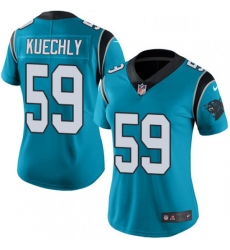 Womens Nike Carolina Panthers 59 Luke Kuechly Blue Alternate Vapor Untouchable Limited Player NFL Jersey Womens Nike Carolina Panthers 59 Luke Kuechly Blue Alternate Vapor Untouchable Limited Player NFL Jersey