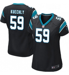 Womens Nike Carolina Panthers 59 Luke Kuechly Game Black Team Color NFL Jersey Womens Nike Carolina Panthers 59 Luke Kuechly Game Black Team Color NFL Jersey