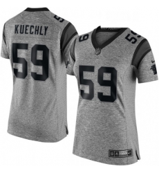 Womens Nike Carolina Panthers 59 Luke Kuechly Limited Gray Gridiron NFL Jersey Womens Nike Carolina Panthers 59 Luke Kuechly Limited Gray Gridiron NFL Jersey
