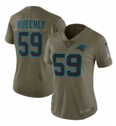 Womens Nike Carolina Panthers 59 Luke Kuechly Limited Olive 2017 Salute to Service NFL Jersey Womens Nike Carolina Panthers 59 Luke Kuechly Limited Olive 2017 Salute to Service NFL Jersey