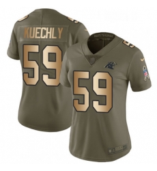 Womens Nike Carolina Panthers 59 Luke Kuechly Limited OliveGold 2017 Salute to Service NFL Jersey Womens Nike Carolina Panthers 59 Luke Kuechly Limited OliveGold 2017 Salute to Service NFL Jersey
