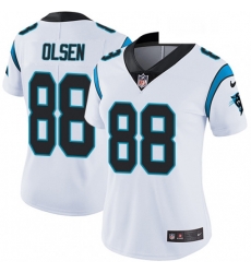 Womens Nike Carolina Panthers 88 Greg Olsen Elite White NFL Jersey Womens Nike Carolina Panthers 88 Greg Olsen Elite White NFL Jersey