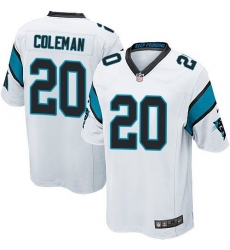 Nike Panthers #20 Kurt Coleman White Youth Stitched NFL Elite Jersey Nike Panthers #20 Kurt Coleman White Youth Stitched NFL Elite Jersey