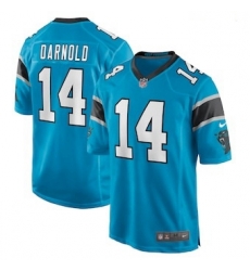 Youth Nike Carolina Panthers 14 Sam Darnold Blue Vapor Limited Jersey Youth Nike Carolina Panthers 14 Sam Darnold Blue Vapor Limited Jersey