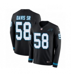Youth Nike Carolina Panthers 58 Thomas Davis Limited Black Therma Long Sleeve NFL Jersey Youth Nike Carolina Panthers 58 Thomas Davis Limited Black Therma Long Sleeve NFL Jersey