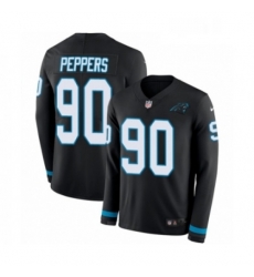 Youth Nike Carolina Panthers 90 Julius Peppers Limited Black Therma Long Sleeve NFL Jersey Youth Nike Carolina Panthers 90 Julius Peppers Limited Black Therma Long Sleeve NFL Jersey