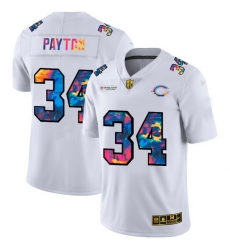 Chicago Bears 34 Walter Payton Men White Nike Multi Color 2020 NFL Crucial Catch Limited NFL Jersey Chicago Bears 34 Walter Payton Men White Nike Multi Color 2020 NFL Crucial Catch Limited NFL Jersey