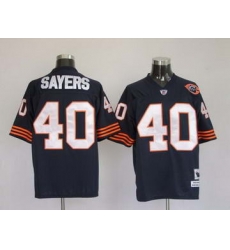 Chicago Bears 40 SAYERS blue throwback Jerseys Chicago Bears 40 SAYERS blue throwback Jerseys
