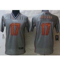 Kids Nike Chicago Bears 17 Alshon Jeffery Grey Vapor Elite Jerseys Kids Nike Chicago Bears 17 Alshon Jeffery Grey Vapor Elite Jerseys