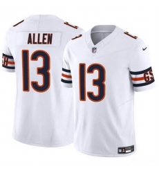 Men Chicago Bears 13 Keenan Allen White 2023 F U S E Vapor Stitched Football Jersey Men Chicago Bears 13 Keenan Allen White 2023 F U S E Vapor Stitched Football Jersey
