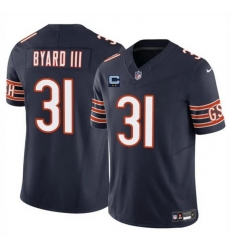 Men Chicago Bears 31 Kevin Byard III Navy 2025 F U S E With 2 Star C Patch Vapor Untouchable Limited Stitched Football Jersey Men Chicago Bears 31 Kevin Byard III Navy 2025 F U S E With 2 Star C Patch Vapor Untouchable Limited Stitched Football Jersey