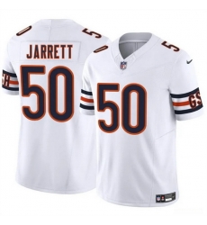 Men Chicago Bears 50 Grady Jarrett White 2025 F U S E Vapor Stitched Football Jersey Men Chicago Bears 50 Grady Jarrett White 2025 F U S E Vapor Stitched Football Jersey