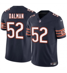 Men Chicago Bears 52 Drew Dalman Navy 2025 F U S E Vapor Stitched Football Jersey Men Chicago Bears 52 Drew Dalman Navy 2025 F U S E Vapor Stitched Football Jersey