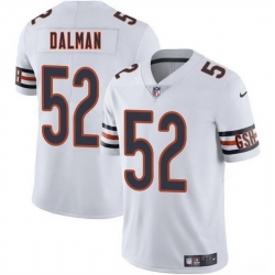 Men Chicago Bears 52 Drew Dalman White 2025 Vapor Stitched Football Jersey