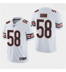 Men Chicago Bears 58 Robert Quinn Vapor Untouchable Limited White Jersey Men Chicago Bears 58 Robert Quinn Vapor Untouchable Limited White Jersey