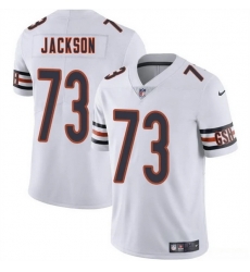 Men Chicago Bears 73 Jonah Jackson White 2025 Vapor Stitched Football Jersey