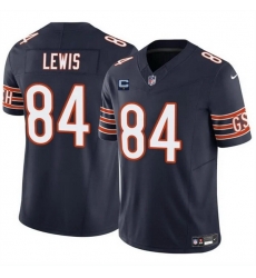Men Chicago Bears 84 Marcedes Lewis Navy 2024 F U S E With 1 Star C Patch Vapor Untouchable Limited Stitched Football Jersey Men Chicago Bears 84 Marcedes Lewis Navy 2024 F U S E With 1 Star C Patch Vapor Untouchable Limited Stitched Football Jersey