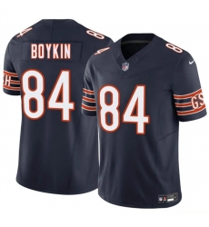 Men Chicago Bears 84 Miles Boykin Navy 2025 F U S E  Vapor Untouchable Limited Stitched Football Jersey