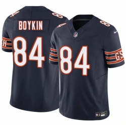 Men Chicago Bears 84 Miles Boykin Navy 2025 F U S E  Vapor Untouchable Limited Stitched Football Jersey