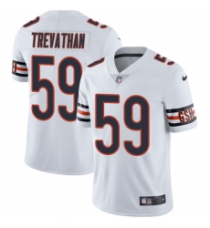 Men Nike Bears #59 Danny Trevathan White Stitched NFL Vapor Untouchable Limited Jersey Men Nike Bears #59 Danny Trevathan White Stitched NFL Vapor Untouchable Limited Jersey