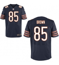 Men's NIKE Chicago Bears #85 DANIEL BROWN Elite NAVY BLUE JERSEY Men's NIKE Chicago Bears #85 DANIEL BROWN Elite NAVY BLUE JERSEY