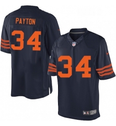 Mens Nike Chicago Bears 34 Walter Payton Navy Blue Alternate Vapor Untouchable Limited Player NFL Jersey Mens Nike Chicago Bears 34 Walter Payton Navy Blue Alternate Vapor Untouchable Limited Player NFL Jersey