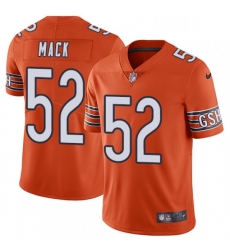Mens Nike Chicago Bears 52 Khalil Mack Orange Alternate Vapor Untouchable Limited Player NFL Jersey Mens Nike Chicago Bears 52 Khalil Mack Orange Alternate Vapor Untouchable Limited Player NFL Jersey