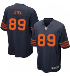 Mens Nike Chicago Bears 89 Mike Ditka Game Navy Blue Alternate NFL Jersey Mens Nike Chicago Bears 89 Mike Ditka Game Navy Blue Alternate NFL Jersey