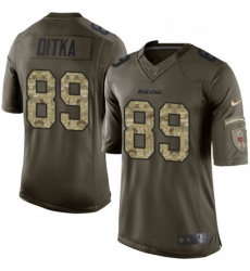 Mens Nike Chicago Bears 89 Mike Ditka Limited Green Salute to Service NFL Jersey Mens Nike Chicago Bears 89 Mike Ditka Limited Green Salute to Service NFL Jersey