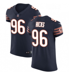Mens Nike Chicago Bears 96 Akiem Hicks Navy Blue Team Color Vapor Untouchable Elite Player NFL Jersey Mens Nike Chicago Bears 96 Akiem Hicks Navy Blue Team Color Vapor Untouchable Elite Player NFL Jersey