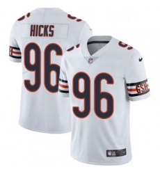 Mens Nike Chicago Bears 96 Akiem Hicks White Vapor Untouchable Limited Player NFL Jersey Mens Nike Chicago Bears 96 Akiem Hicks White Vapor Untouchable Limited Player NFL Jersey