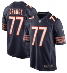 Men's Nike Red Grange Navy Chicago Bears #77 Stitched NFL Jersey Men's Nike Red Grange Navy Chicago Bears #77 Stitched NFL Jersey