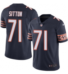 Nike Bears #71 Josh Sitton Navy Blue Team Color Mens Stitched NFL Vapor Untouchable Limited Jersey Nike Bears #71 Josh Sitton Navy Blue Team Color Mens Stitched NFL Vapor Untouchable Limited Jersey