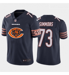 Nike Bears 73 Lachavious Simmons Navy Team Big Logo Vapor Untouchable Limited Jersey Nike Bears 73 Lachavious Simmons Navy Team Big Logo Vapor Untouchable Limited Jersey