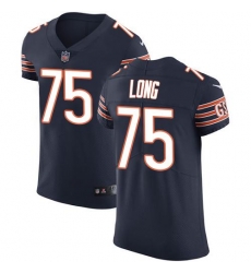 Nike Bears #75 Kyle Long Navy Blue Team Color Mens Stitched NFL Vapor Untouchable Elite Jersey Nike Bears #75 Kyle Long Navy Blue Team Color Mens Stitched NFL Vapor Untouchable Elite Jersey