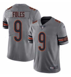 Nike Bears 9 Nick Foles Silver Men Stitched NFL Limited Inverted Legend Jersey Nike Bears 9 Nick Foles Silver Men Stitched NFL Limited Inverted Legend Jersey
