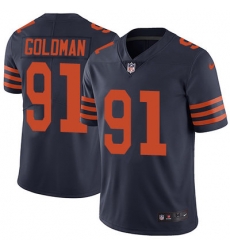 Nike Bears #91 Eddie Goldman Navy Blue Alternate Mens Stitched NFL Vapor Untouchable Limited Jersey Nike Bears #91 Eddie Goldman Navy Blue Alternate Mens Stitched NFL Vapor Untouchable Limited Jersey
