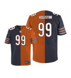 Nike Bears #99 Lamarr Houston Navy Blue Orange Mens Stitched NFL Elite Split Jersey Nike Bears #99 Lamarr Houston Navy Blue Orange Mens Stitched NFL Elite Split Jersey