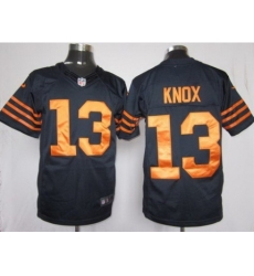 Nike Chicago Bears 13 Johnny Knox Blue Limited Orange Number NFL Jersey Nike Chicago Bears 13 Johnny Knox Blue Limited Orange Number NFL Jersey